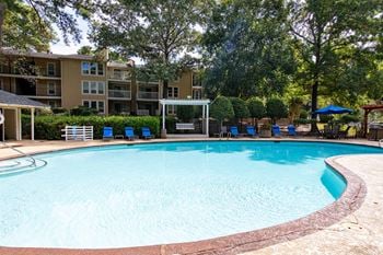 Refreshing pool with sundeck